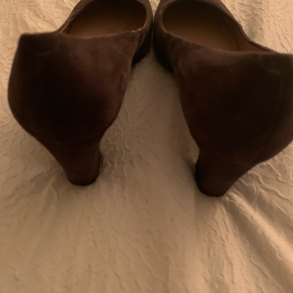 Talbots Woven Suede Heels - Picture 3 of 4